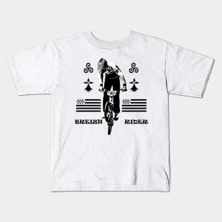 breizh bmx rider Kids T-Shirt
